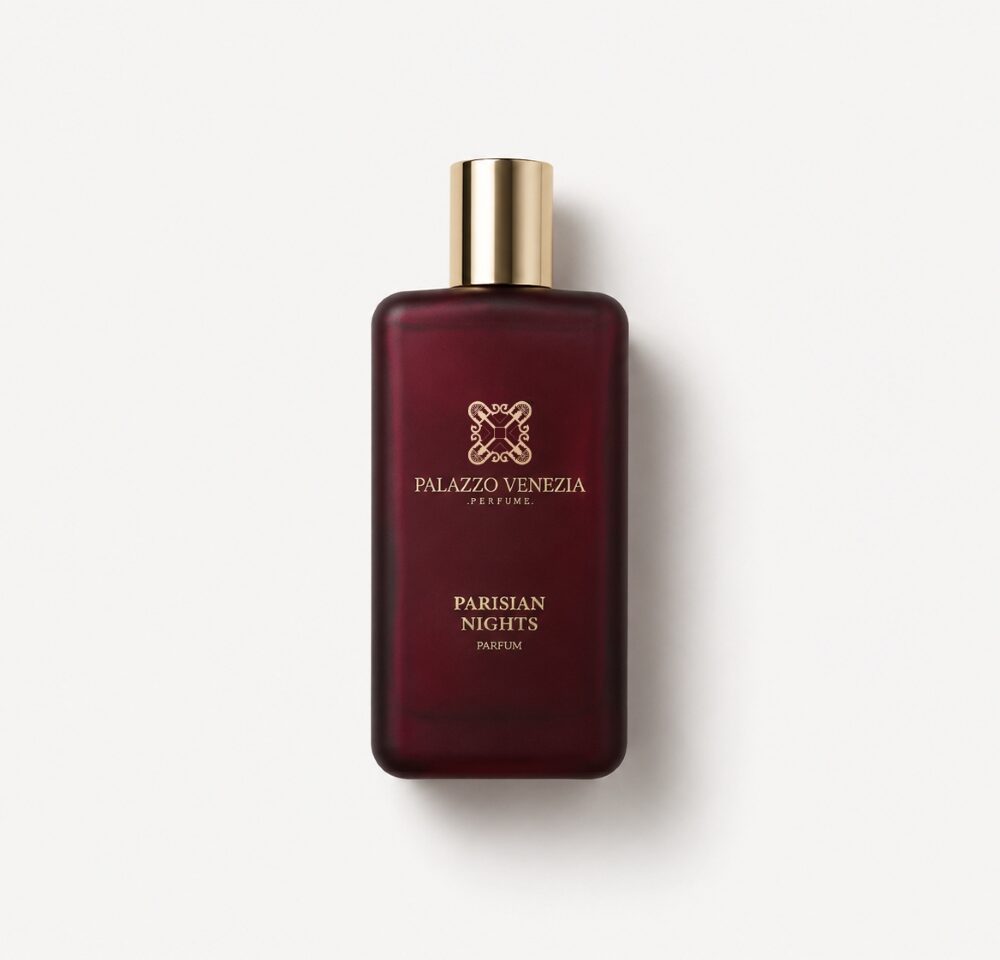 Parisian Nights perfume bottle by Palazzo Venezia