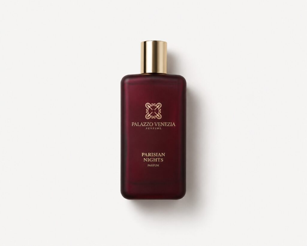 Parisian Nights perfume bottle by Palazzo Venezia