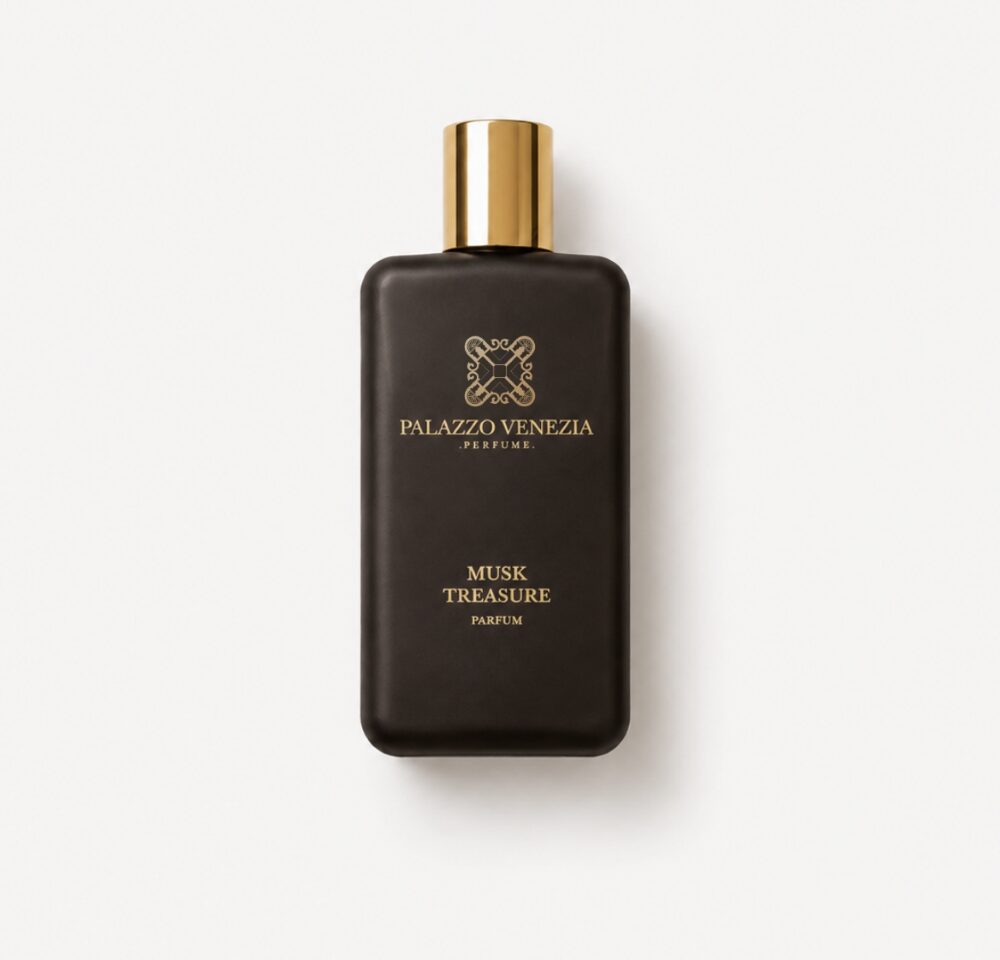 Musk’s Treasure perfume bottle by Palazzo Venezia