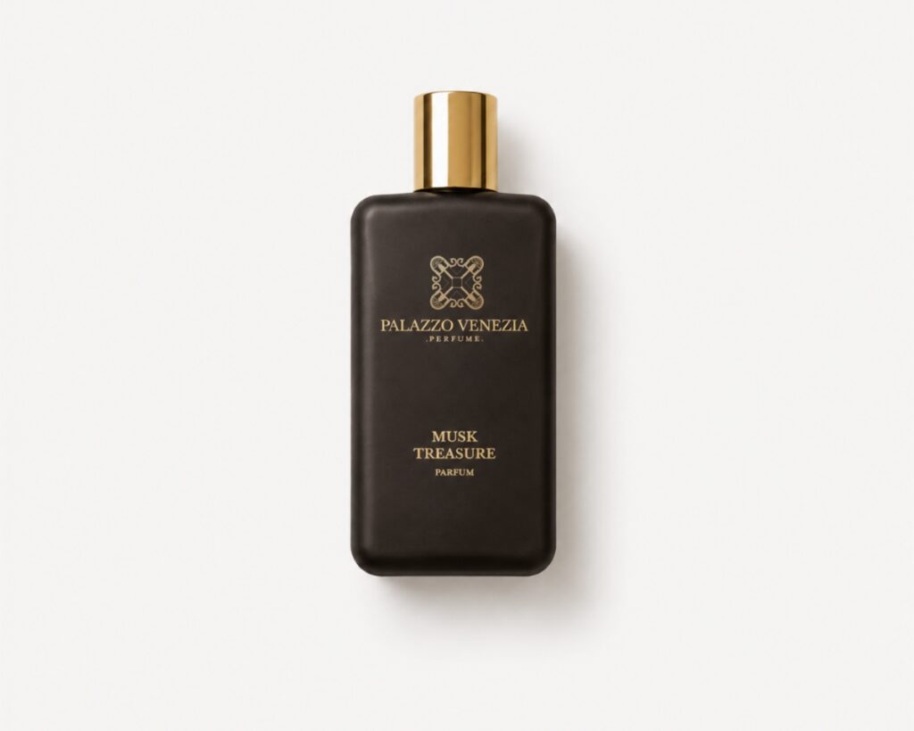 Musk’s Treasure perfume bottle by Palazzo Venezia